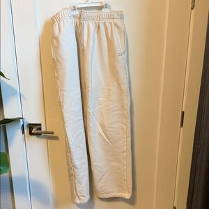Men's Cream Sweatpants